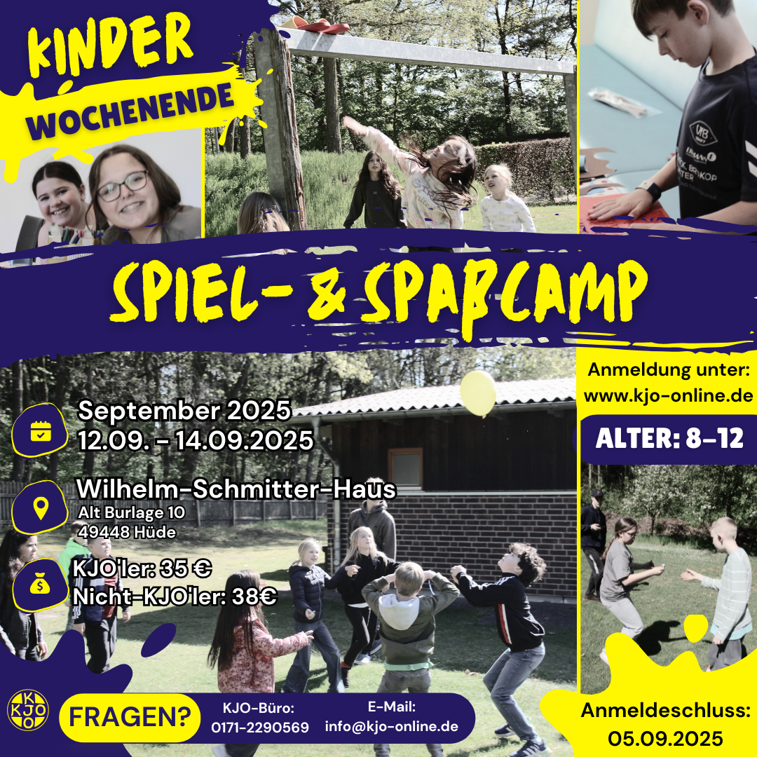 Spiel- und Spaßcamp im September’25 Spiel- und Spaßcamp im September’25