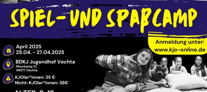Spiel- und Spaßcamp im April 2025