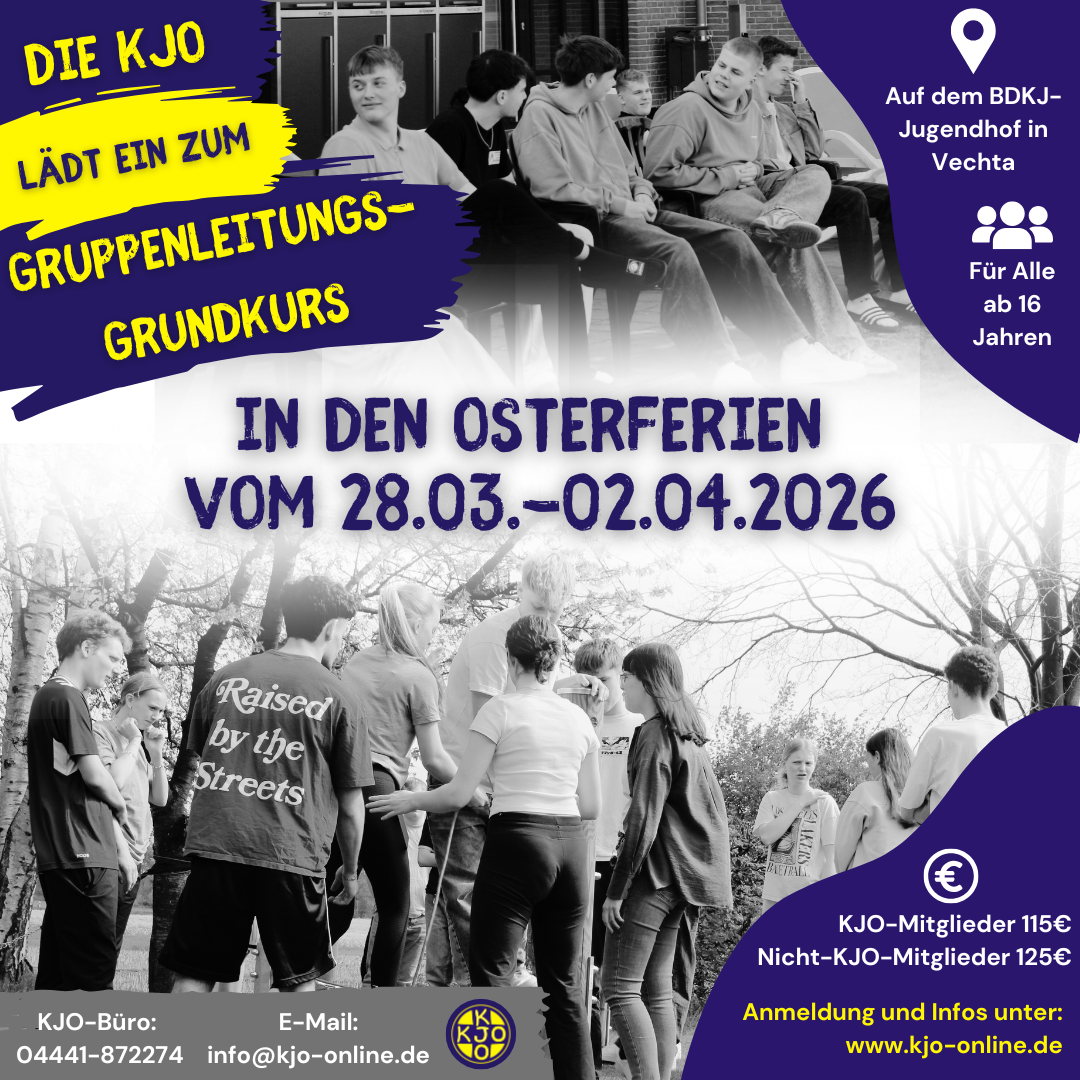 Gruppenleitungs-Grundkurs in den Osterferien 2026 Gruppenleitungs-Grundkurs in den Osterferien 2026