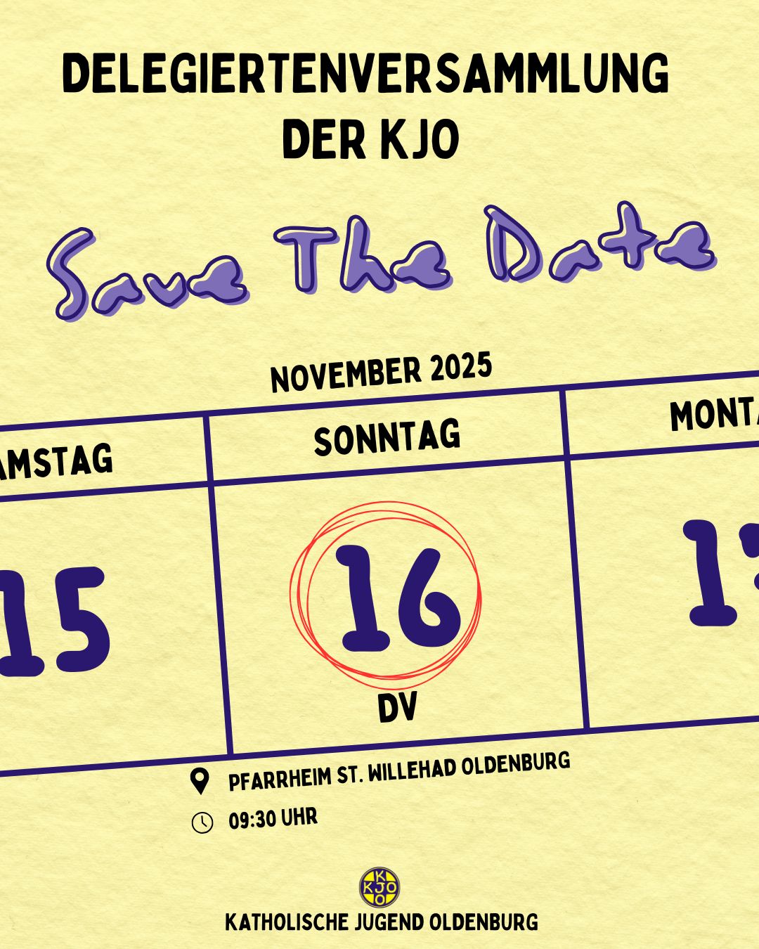 Einladung zur Delegiertenversammlung 2025 Einladung zur Delegiertenversammlung 2025