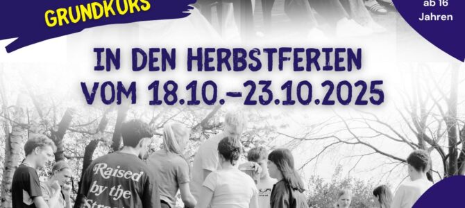 Gruppenleitungs-Grundkurs in den Herbstferien